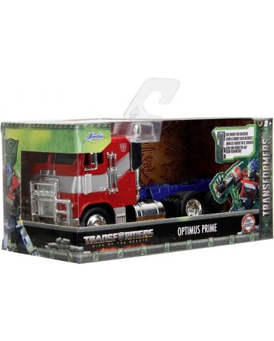 Метален камион Jada Toys - Transformers T7 Optimus P, 1:32 - 2