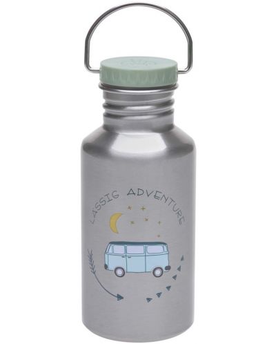 Метална бутилка Lassig - Adventure Bus, 500 ml - 2