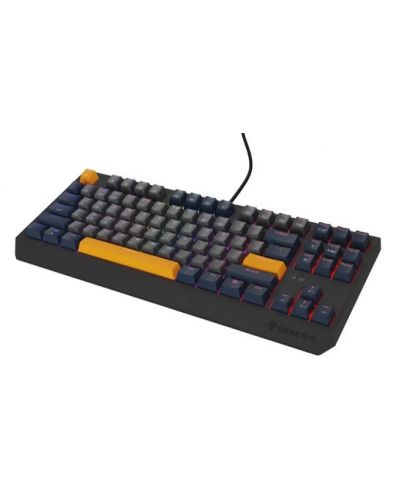 Механична клавиатура Genesis - Thor 230 TKL, Negative, Outemu Panda, RGB, черна - 2