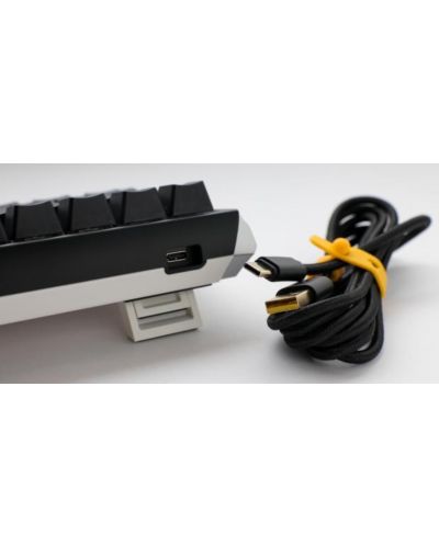 Mеханична клавиатура Ducky - One 3 Classic Mini, Clear, RGB, черна - 5