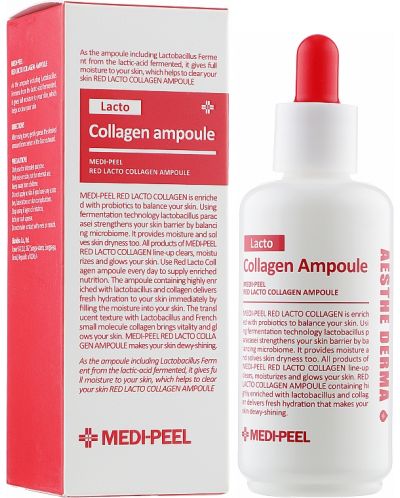 Medi-Peel Red Lacto Collagen Ампула за лице, 70 ml - 2