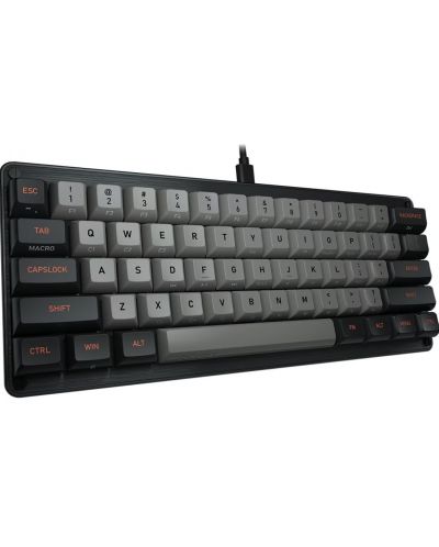 Механична клавиатура COUGAR - Puri Mini 60%, Gateron, RGB, черна - 2