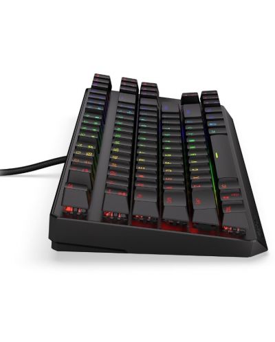 Механична клавиатура Endorfy - Thock TKL, Red, RGB, черна - 6