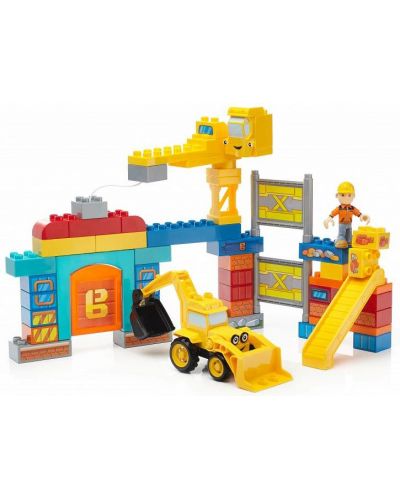Конструктор Mega Bloks Bob The Builder - Work Yard Build-Up - 1