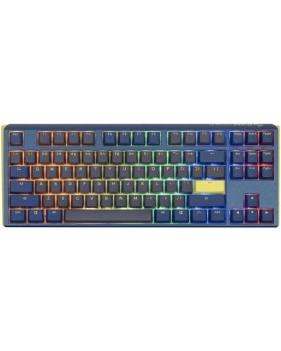Механична клавиатура Ducky - One 3 Daybreak TKL, MX Silver, синя - 1