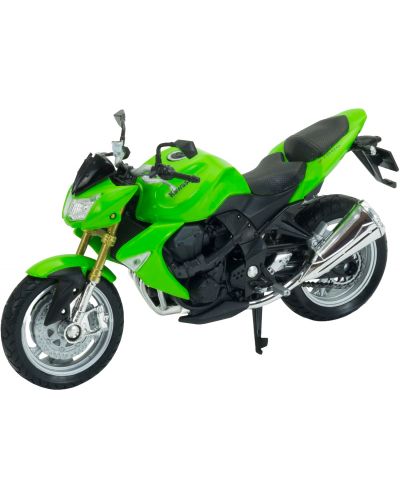 Метален мотор Welly - Kawasaki 2007 Z 1000, 1:18 - 1