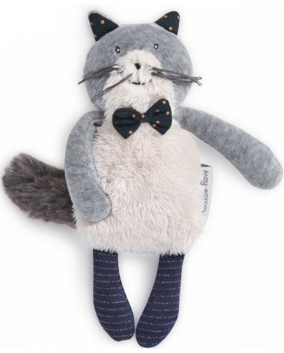 Мека играчка Moulin Roty Les Moustaches - Котето Fernand