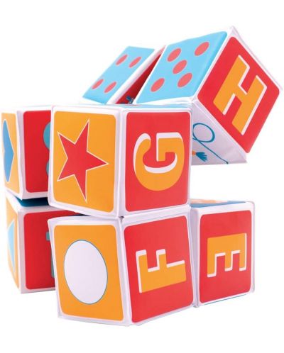 Мека играчка Ludi - Магически куб, Зайо - 4