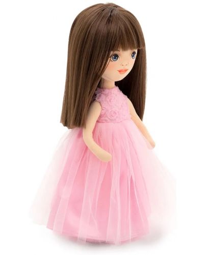 Мека кукла Orange Toys Sweet Sisters - Софи с розова рокля на рози, 32 cm - 4