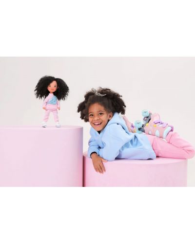 Мека кукла Orange Toys Sweet Sisters - Тина с розово яке, 32 cm - 5