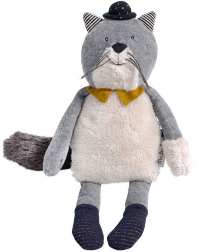 Мека играчка Moulin Roty Les Moustaches - Котето Fernand, 31 cm