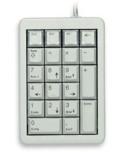 Механична клавиатура Cherry - G84-4700, цифрова, ML, сива - 2