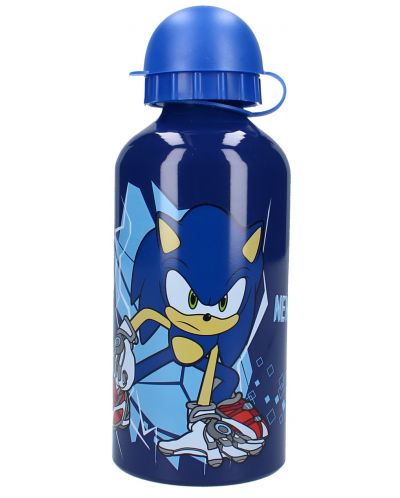 Алуминиева бутилка Vadobag Let's Eat - Sonic Prime, 500 ml - 1