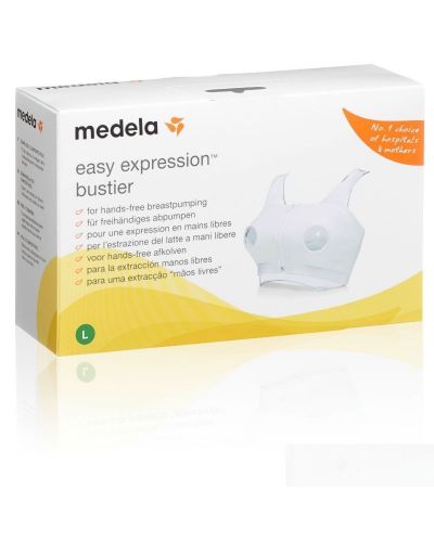 Бюстие за лесно изцеждане Medela - Easy Expression, М