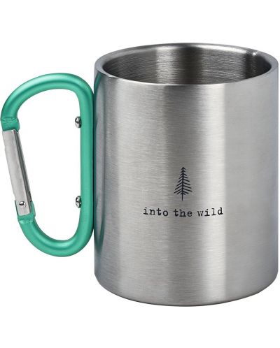 Метална чаша с карабинер Moses – Into the Wild - 2