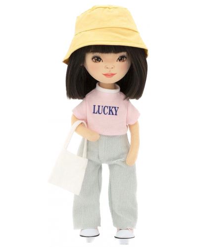 Мека кукла Orange Toys Sweet Sisters - Лилу с широки дънки, 32 cm - 1