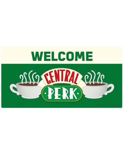 Метален постер Pyramid Television: Friends - Welcome To Central Perk - 1