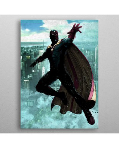 Метален постер Displate - Marvel: Vision - 3
