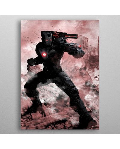 Метален постер Displate - Marvel: War Machine - 3