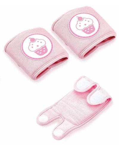 Меки наколенки за лазене BabyJem - Pink - 1
