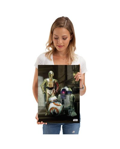 Метален постер Displate - Star Wars: Droids - 2