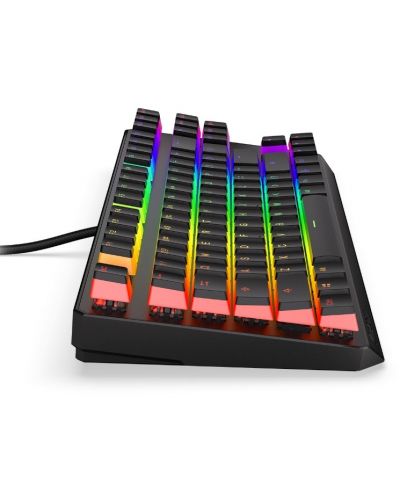 Механична клавиатура Endorfy - Thock TKL Pudding, Red, RGB, черна - 6