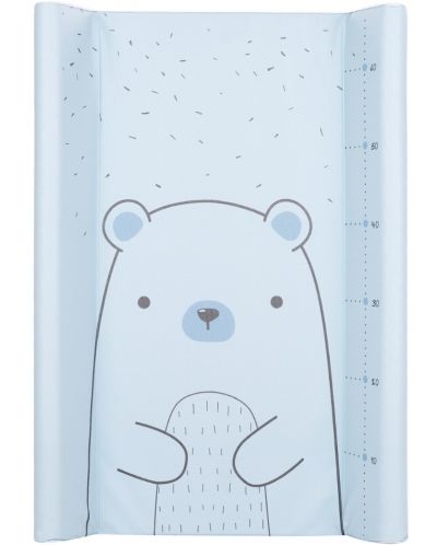 Мека подложка за повиване KikkaBoo - Bear with me, Blue, 80 x 50 cm - 1