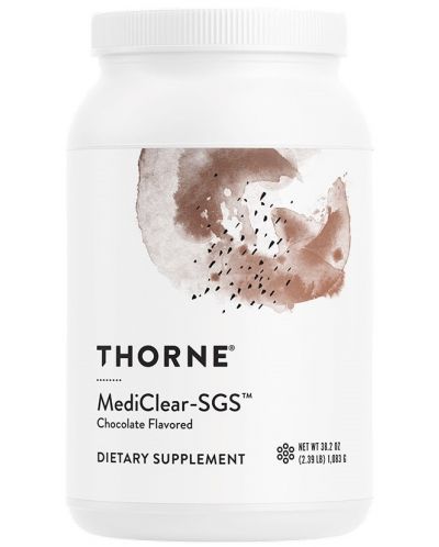 MediClear-SGS, шоколад, 1083 g, Thorne - 1