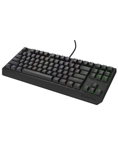 Механична клавиатура Genesis - Thor 230 TKL, Outemu Brown, RGB, черна - 2