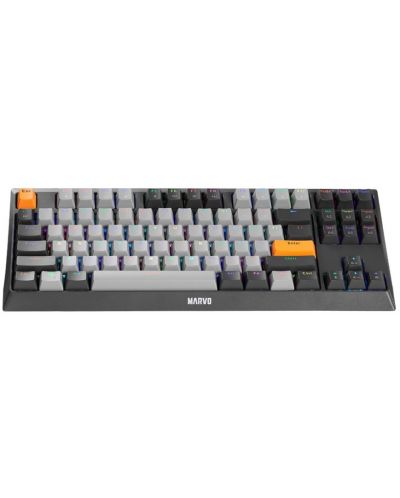 Механична клавиатура Marvo - KG980-B, Blue switches, RGB, черна - 3