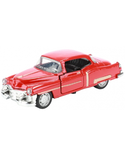 Метален автомобил Toi Toys - Classic, ретро, 1:35, червен - 1