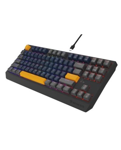Механична клавиатура Genesis - Thor 230 TKL, Positive, Outemu Panda, RGB, черна - 3