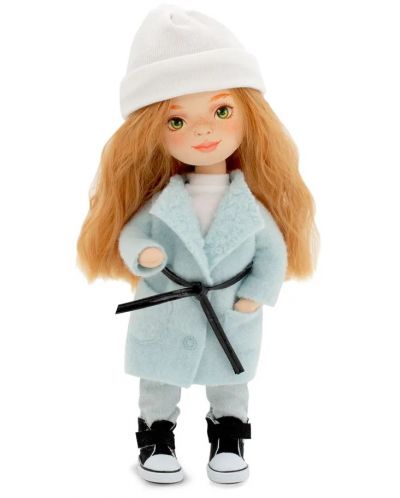 Мека кукла Orange Toys Sweet Sisters - Сънни с ментово палто, 32 cm - 1