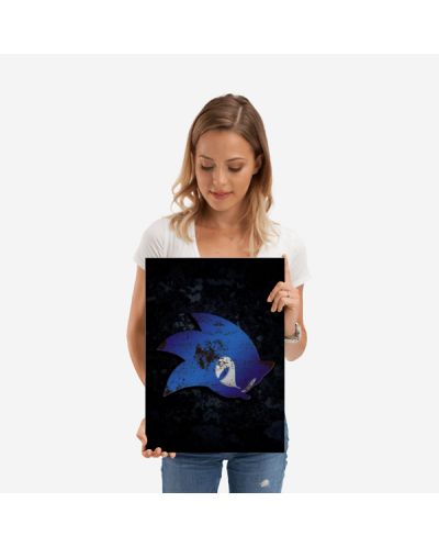 Метален постер Displate Games: Sonic - The Hedgehog - 2