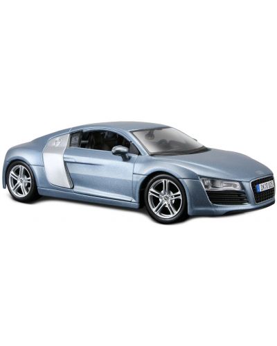 Метална кола Maisto Special Edition - Audi R8, Син металик, Мащаб 1:24 - 1
