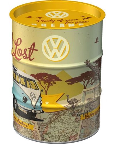 Метална касичка Nostalgic Art VW - Let's Get Lost - 3