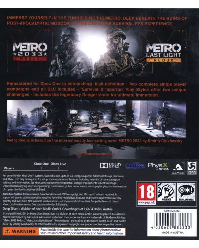 Metro Redux (Xbox One) - 4