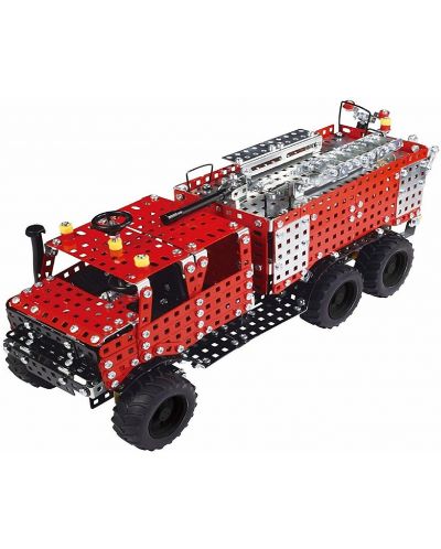 Метален конструктор Tronico - Profi, пожарникарски камион - 3