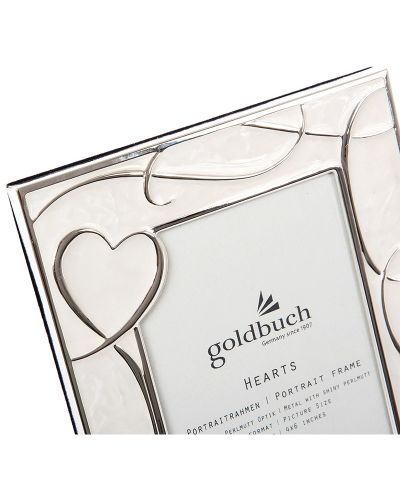 Метална рамка за снимки Goldbuch - Hearts, 10 x 15 cm - 3