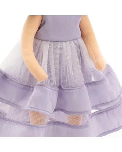 Мека кукла Orange Toys Sweet Sisters - Лилу с лилава рокля, 32 cm - 5