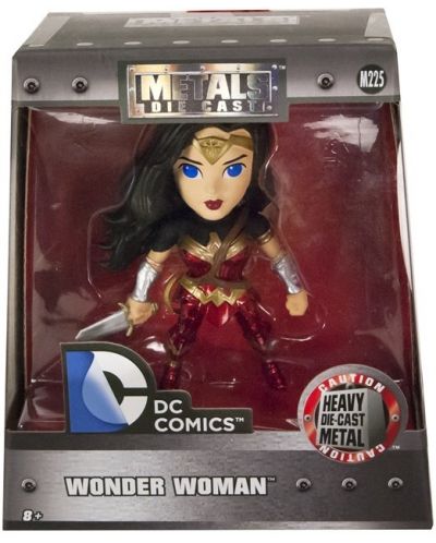 Фигура Metals Die Cast DC Comics: Wonder Woman - Diana with Sword - 1