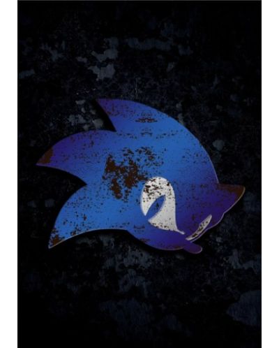 Метален постер Displate Games: Sonic - The Hedgehog - 1