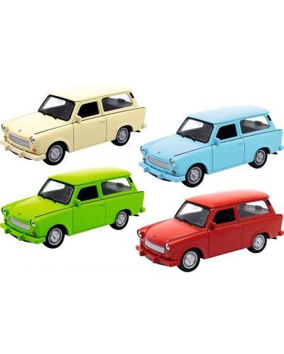 Goki Oldtimer Метален автомобил Goki - Trabant 601, 1:38, асортимент | Отлична цена ...