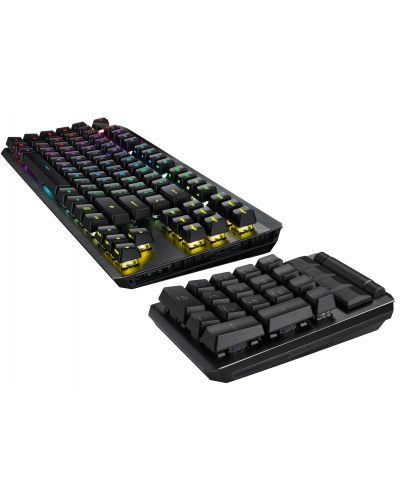 Механична клавиатура ASUS - ROG Claymore II, RX Red, RGB, черна - 4