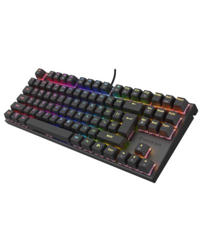 Механична клавиатура Genesis - Thor 303 TKL HS, Silent, RGB, черна - 2