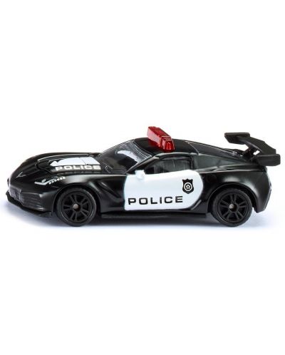 Метална количка Siku - Chevrolet Corvette Zr1 Police - 1