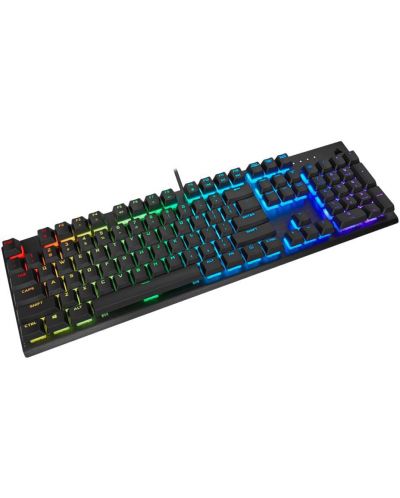 Механична клавиатура Corsair - K60 Pro, Cherry Viola, RGB, черна - 2