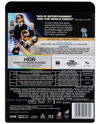 Мъже в черно: Глобална заплаха (4K UHD +Blu-Ray) - 2