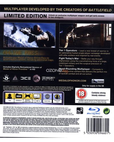 Medal of Honor - Limited Edition (PS3) - 13