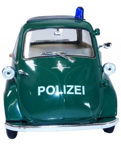 Метална кола Welly - BMW Isetta Polizei, 1:24 - 3